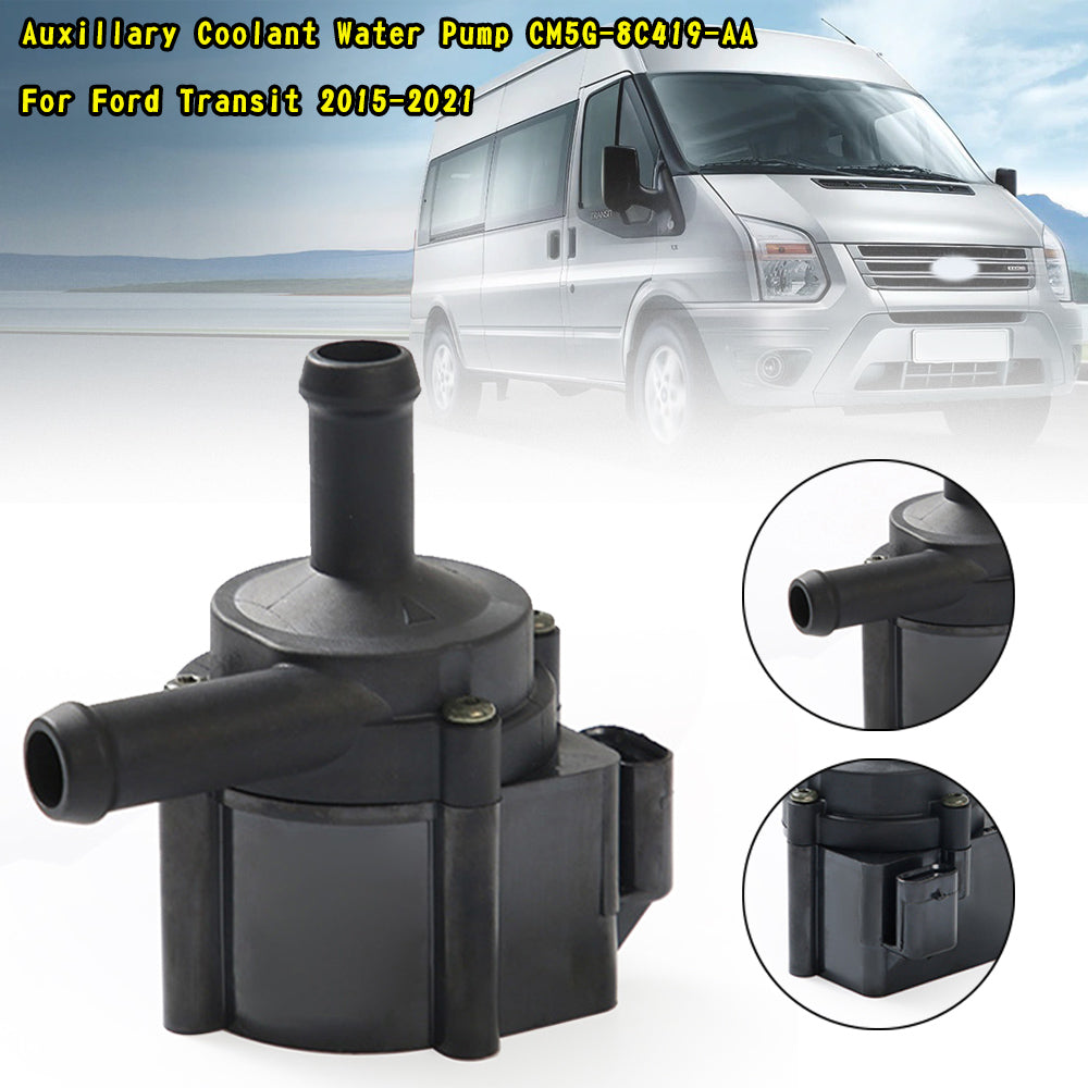 Pompa acqua refrigerante ausiliaria CM5G-8C419-AA per Ford Transit 2015-2021