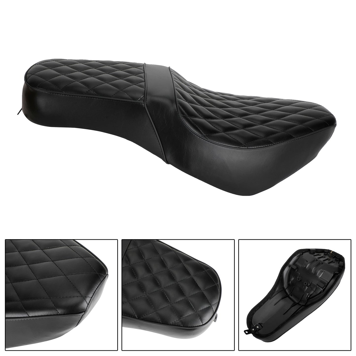 2021-2022 HONDA Rebel 1100 CM1100 Sella passeggero pilota con cuscino completo nero opaco