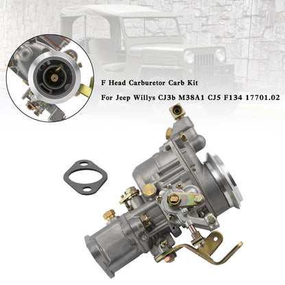 Kit carburatore carburatore testa F per Jeep Willys CJ3b M38A1 CJ5 F134 17701.02