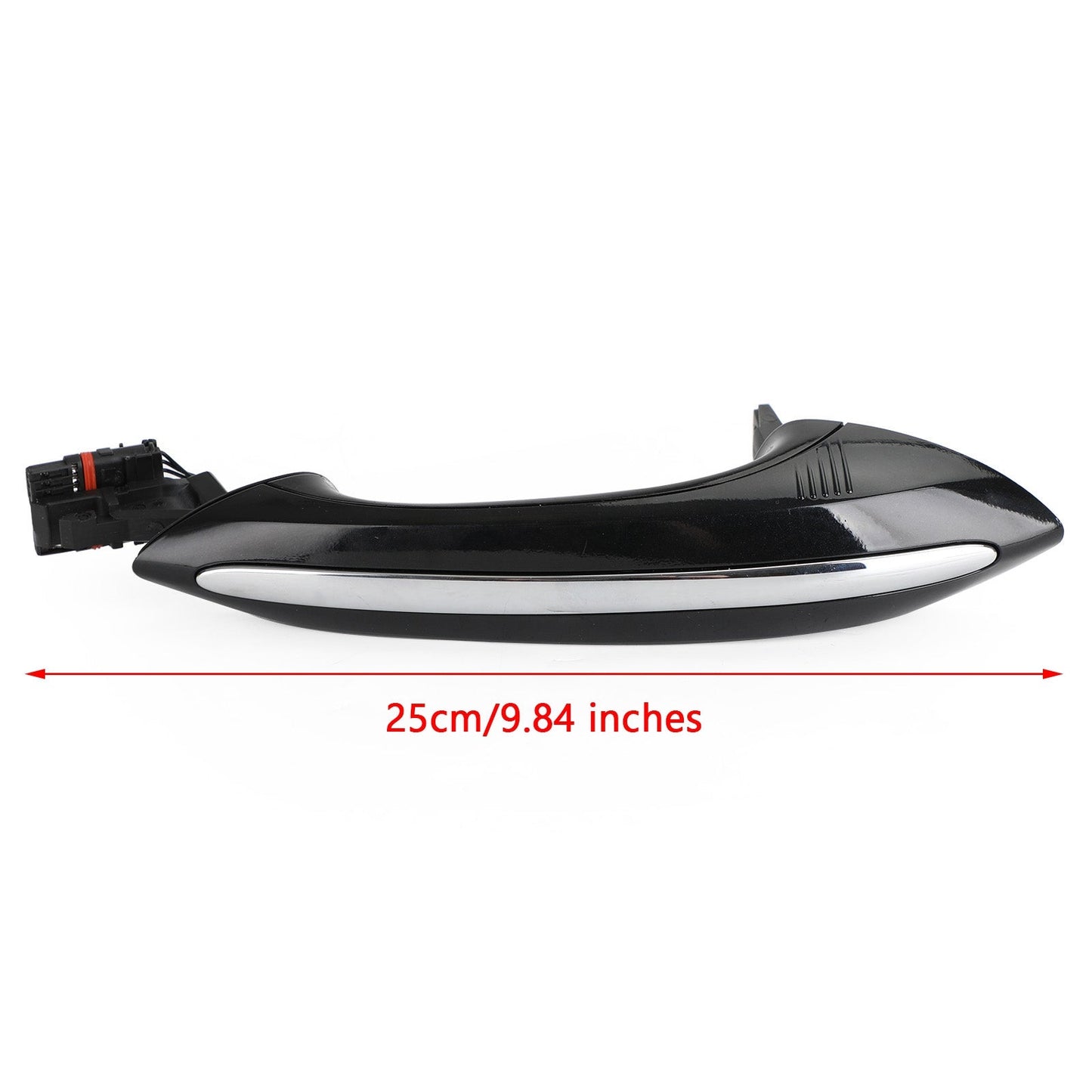 4 pezzi BMW F10 F01 F02 F06 F11 Maniglia per porta esterna nera 51217231931/32/33/34