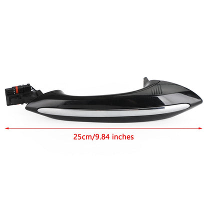4 pezzi BMW F10 F01 F02 F06 F11 Maniglia per porta esterna nera 51217231931/32/33/34