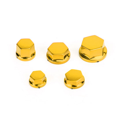 30pcs moto ABS plastica esagono incassato vite coperchi bullone dado tappo coperchio generico