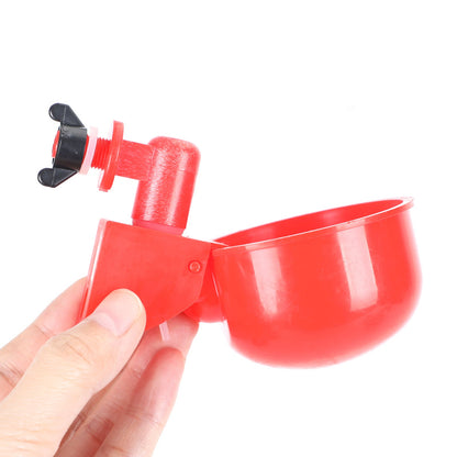 4Pcs Automatic Waterer Pollame Ciotola per Pollo Mangiatoia per Pollo