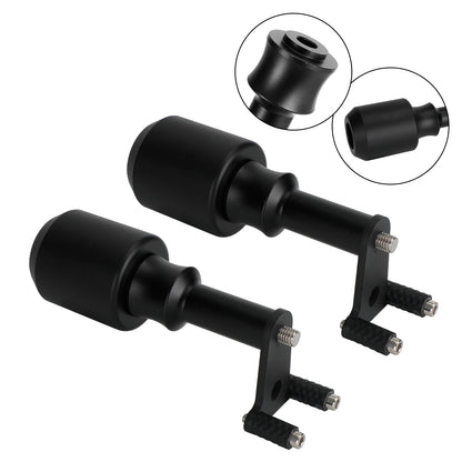 Kawasaki Ninja Z400 18-21 500 2024-2025 Protezione Slider Crash Bobbins Alluminio Nero
