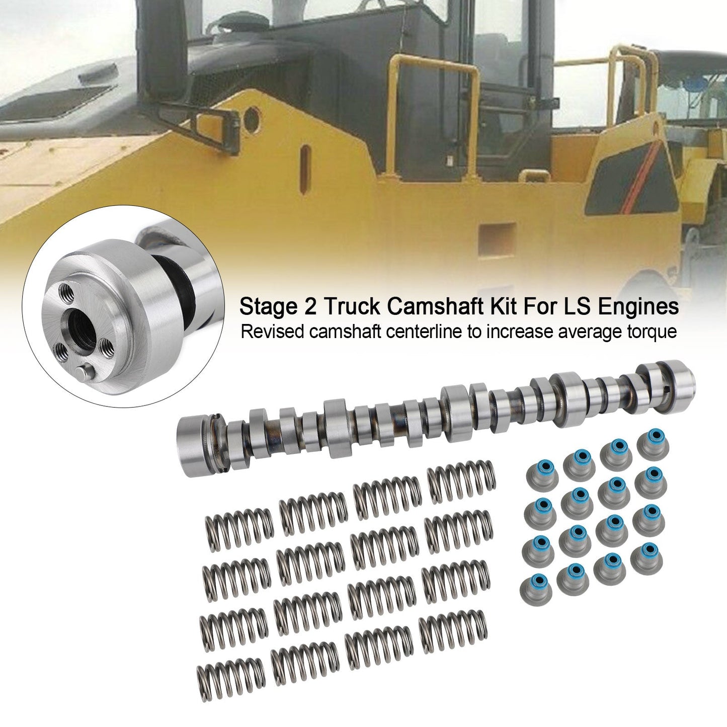 Per motori LS Silverado Sierra 4.8 5.3 6.0 6.2 Kit albero a camme per camion Stage 2 generico