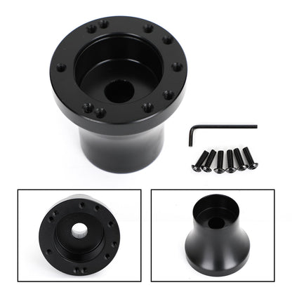 Mozzo adattatore per volante in alluminio per carrello da golf adatto per Club Car DS 1984-up nero generico