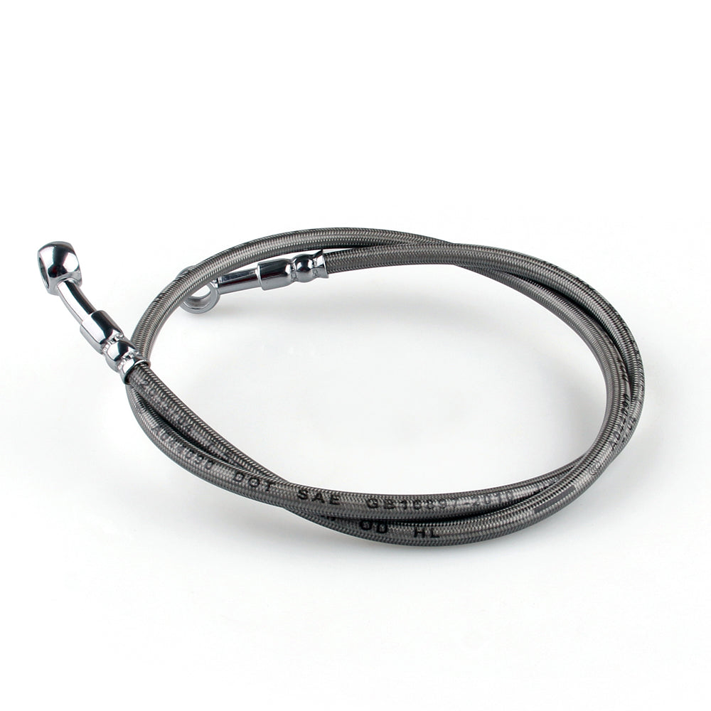 80cm/31 Tubo Flessibile Olio Freno Moto Raccordo Banjo Estremità Girevole Generico