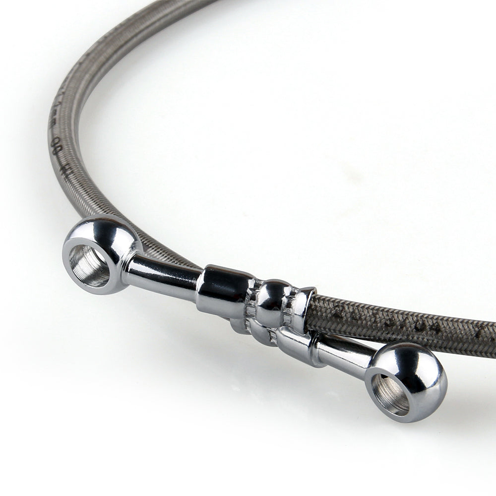 80cm/31 Tubo Flessibile Olio Freno Moto Raccordo Banjo Estremità Girevole Generico