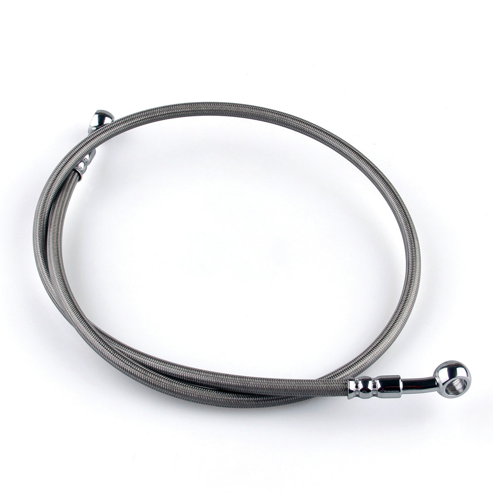 85cm/33 Tubo Flessibile Olio Freno Moto Raccordo Banjo Estremità Girevole Generico