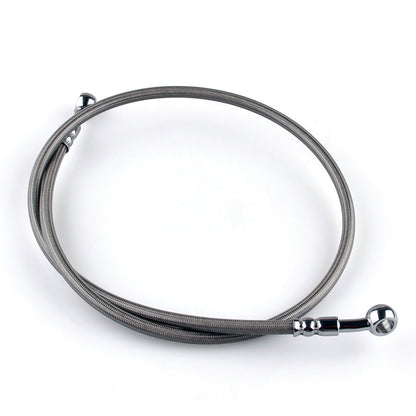 85cm/33 Tubo Flessibile Olio Freno Moto Raccordo Banjo Estremità Girevole Generico