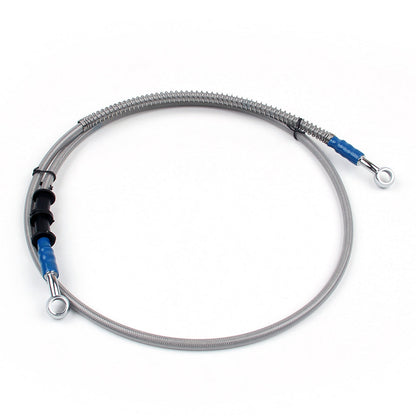 130cm/51 M10 Tubo Flessibile Olio Freno Raccordo Banjo Estremità In Acciaio Inossidabile Generico