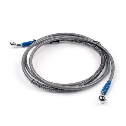 240cm/94 M10 Tubo Flessibile Olio Freno Raccordo Banjo Estremità In Acciaio Inossidabile Generico