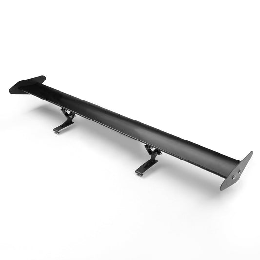 Universal Hatch Adjustable Aluminum GT Rear Trunk Wing Racing Spoiler Black 14#