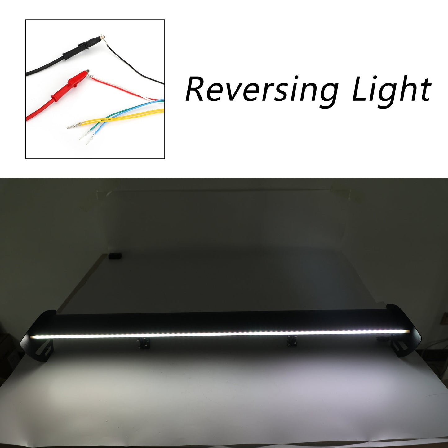 Universal Sedan Spoiler posteriore regolabile in alluminio con alettone da corsa con luce a LED Generico