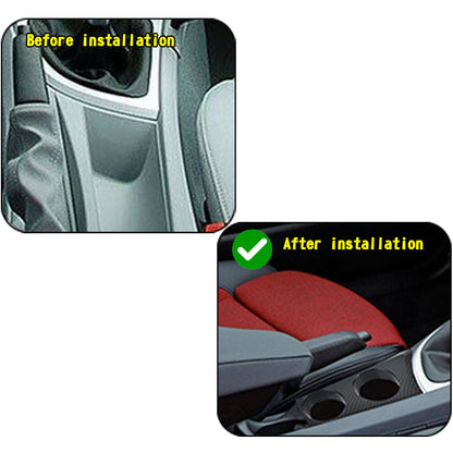 Areyourshop Portabicchieri in fibra di carbonio per BMW Serie 1 E81 E82 E87 E88 Hatchback Coupe Generico