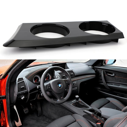 Areyourshop Portabicchieri in fibra di carbonio per BMW Serie 1 E81 E82 E87 E88 Hatchback Coupe Generico