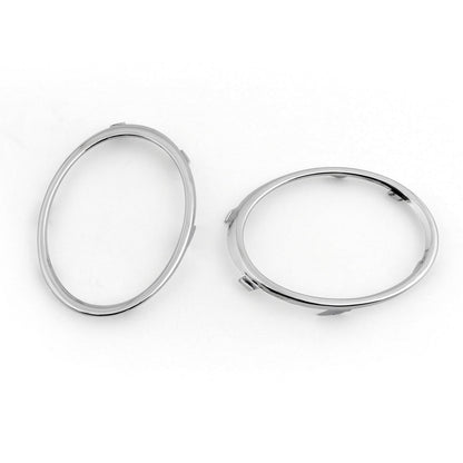 Coppia Chrome Anteriore Fendinebbia Luce Copertura Trim Decorare Cornice Per Audi B8 A4 09-12 Generico