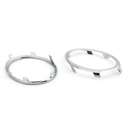 Coppia Chrome Anteriore Fendinebbia Luce Copertura Trim Decorare Cornice Per Audi B8 A4 09-12 Generico