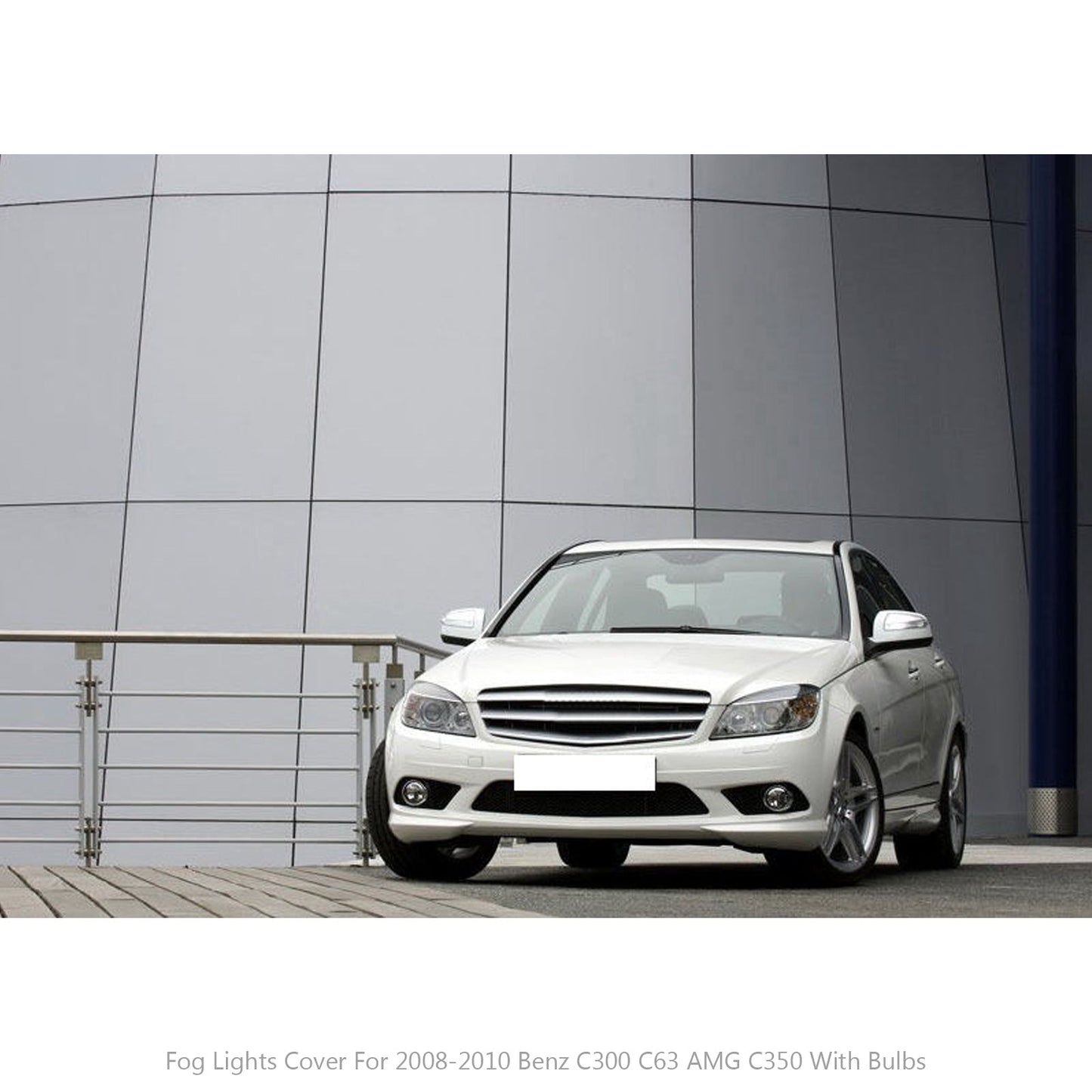 Fendinebbia anteriore sinistro/destro lampada con lampadine per 2008-2010 Benz C300 C63 AMG C350 generico