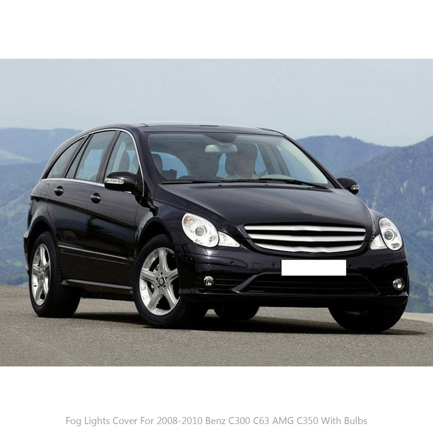 Fendinebbia anteriore sinistro/destro lampada con lampadine per 2008-2010 Benz C300 C63 AMG C350 generico