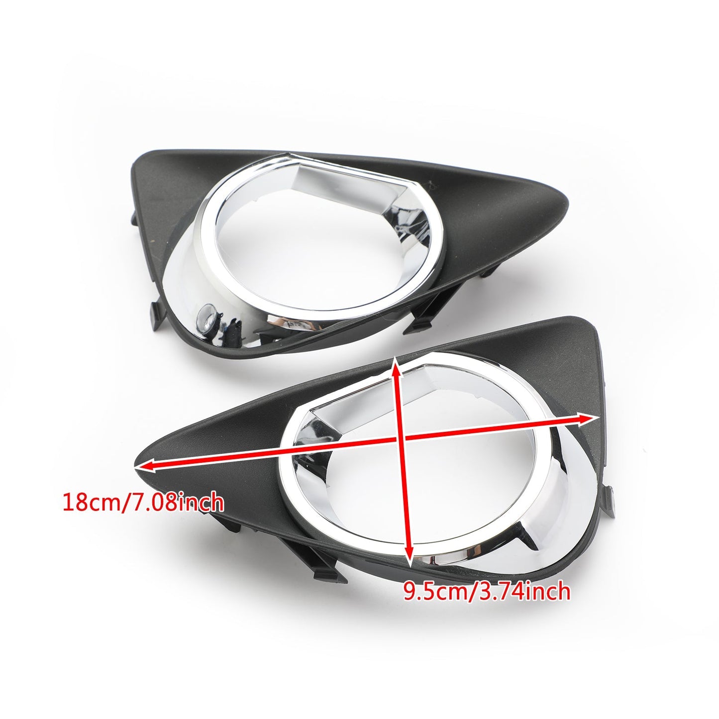 Coppia fendinebbia con kit copertura cablaggio interruttore per 2012 2013 2014 Toyota Yaris Hatch generico