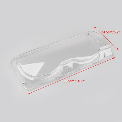 BMW E38 1999-2001 L/R 1PC Car Clear Headlight Headlight Lens Cover Shell