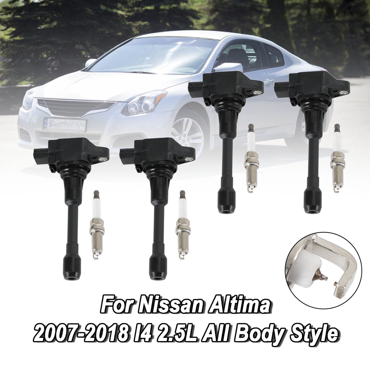 Nissan Sentra 2007-2012 l4 2.5L 4 pezzi bobine di accensione confezione UF549