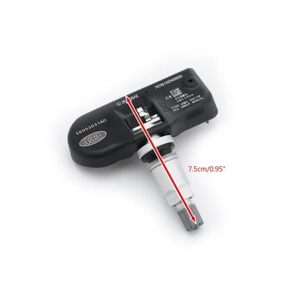 4 X 56053031AD TPMS Per Chrysler SENSORE PRESSIONE PNEUMATICI 433 MHz TS-CH10 Generico