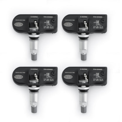 4 X 56053031AD TPMS Per Chrysler SENSORE PRESSIONE PNEUMATICI 433 MHz TS-CH10 Generico