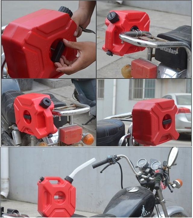 Taniche in plastica da 5 litri Serbatoio carburante diesel gas con serratura SUV ATV Scooter Moto