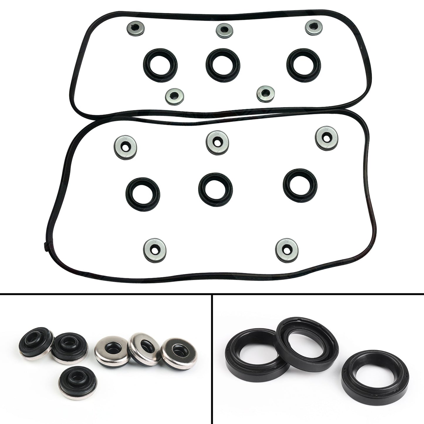 Genuine Manufacturer/OEM Valve Cover Gasket Set L&R Fits For Acura Honda V6