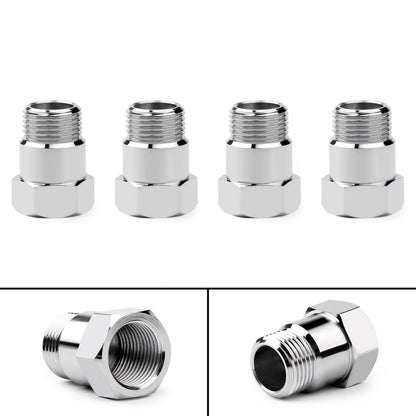 4x Universal M18X1.5 O2 Sensore di ossigeno Prolunga tubo adattatore prolunga distanziale
