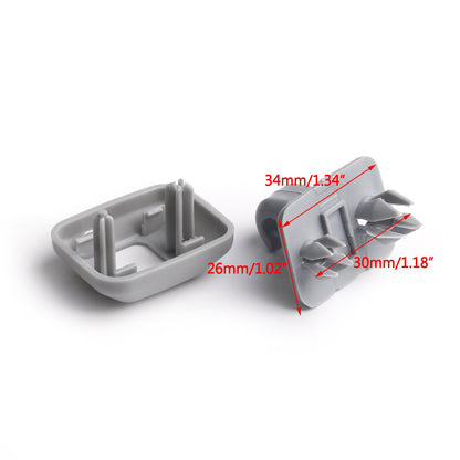 Audi A3 A4L A5 Q3 1PCS Sostituzione della staffa del gancio della visiera parasole per auto Grigio