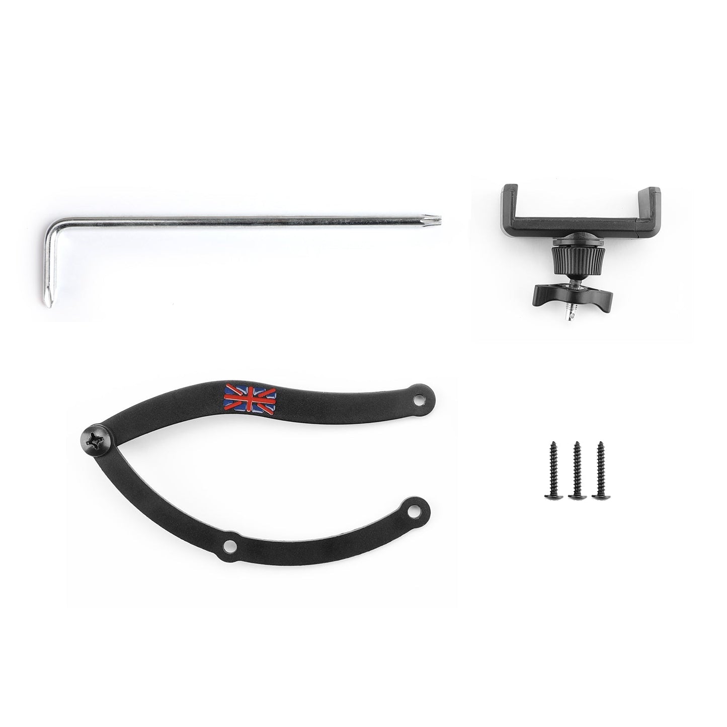 Auto per pieghevole R55/56/57 Jack Holder Red Union GB Mount Mini cellulare Cooper generico