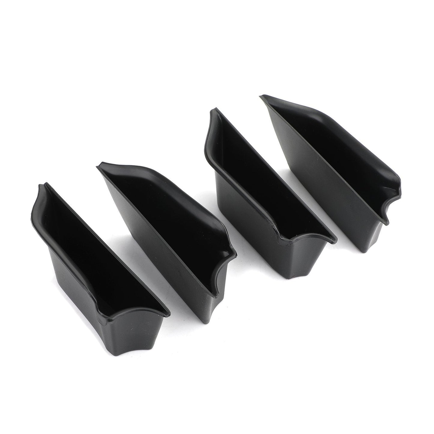 Scatola portaoggetti nera per bracciolo porta interna Organizer Holde Tirm per MINI Cooper F55