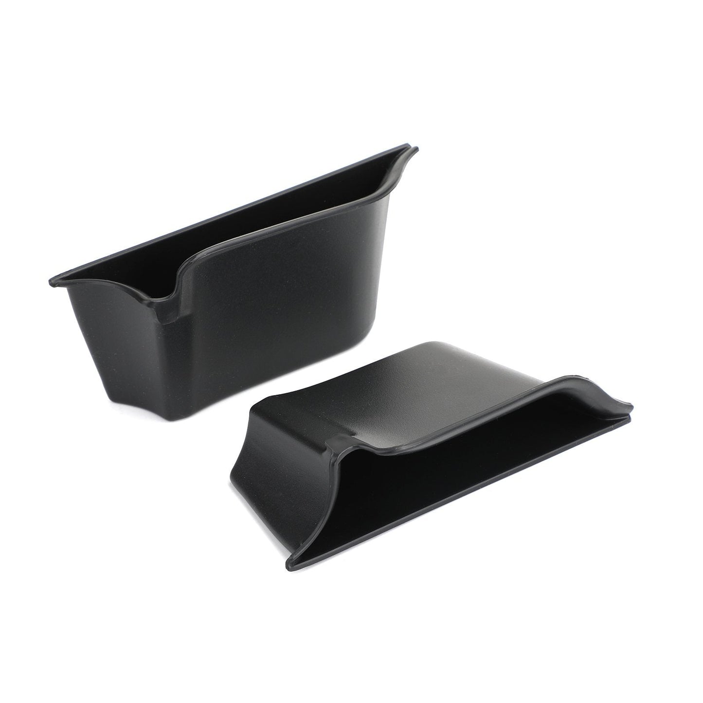 Black Interior Door Armrest Storage Box Organizer Holde Tirm For MINI Cooper F55