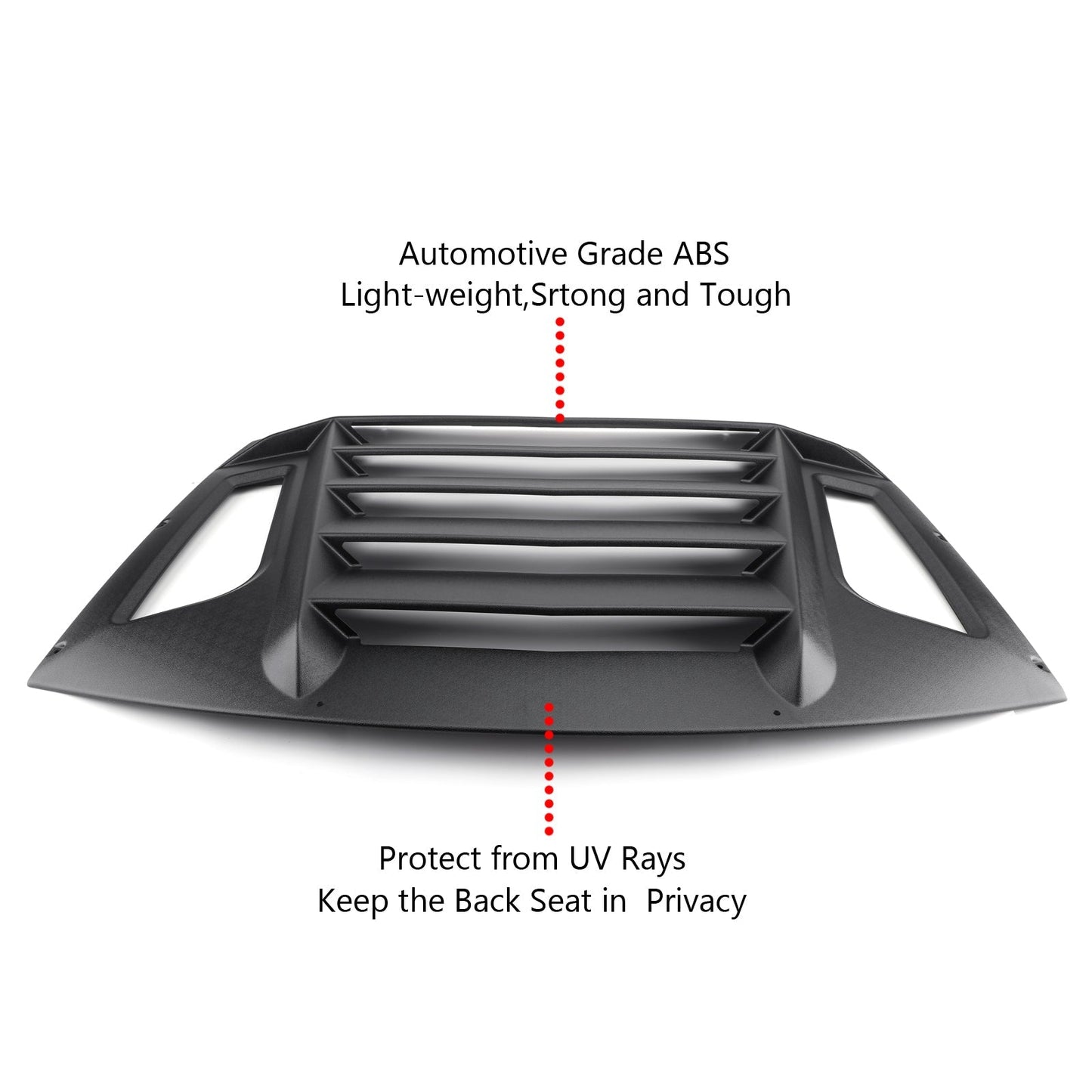 Finestra posteriore Feritoia Parasole Copertura Per 13-18 Subaru BRZ/Scion FR-S/Toyota GT86 Generico