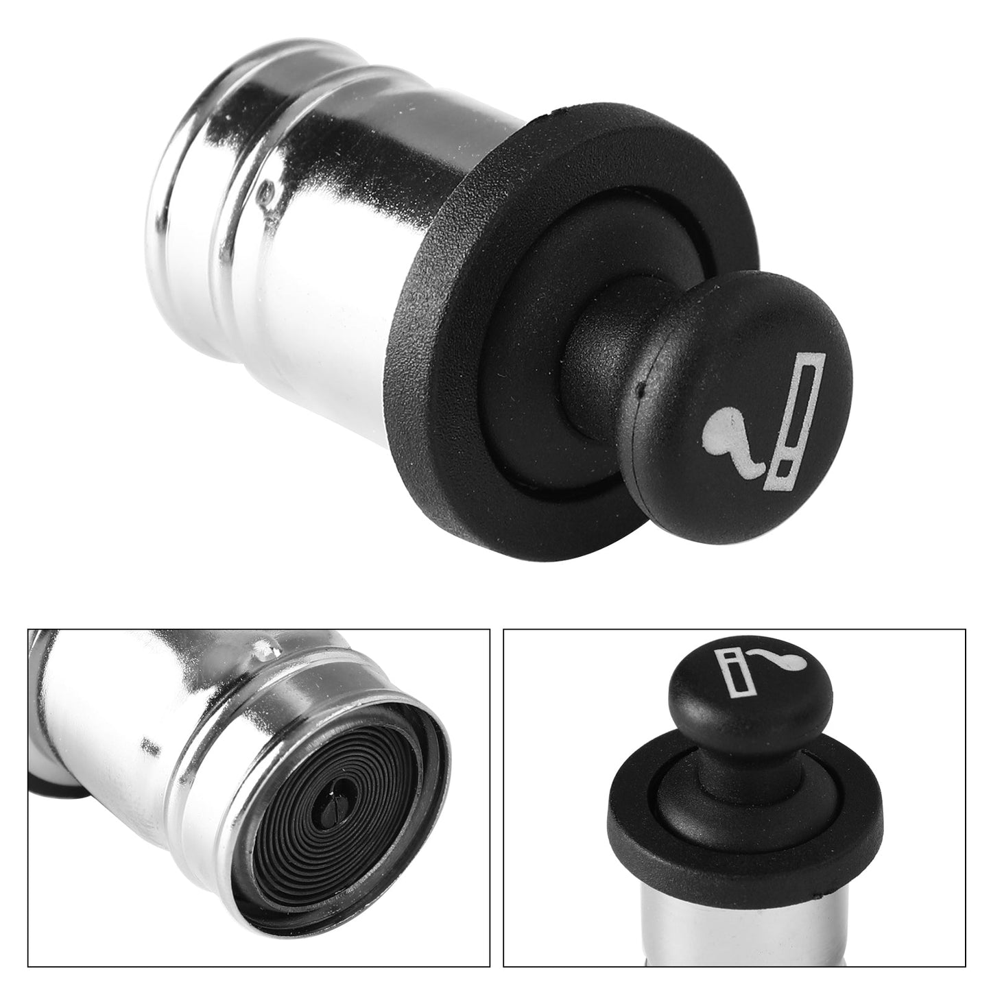 Presa accendisigari per Ford Edge Fiesta C-max Kuga Mustang Ranger generico