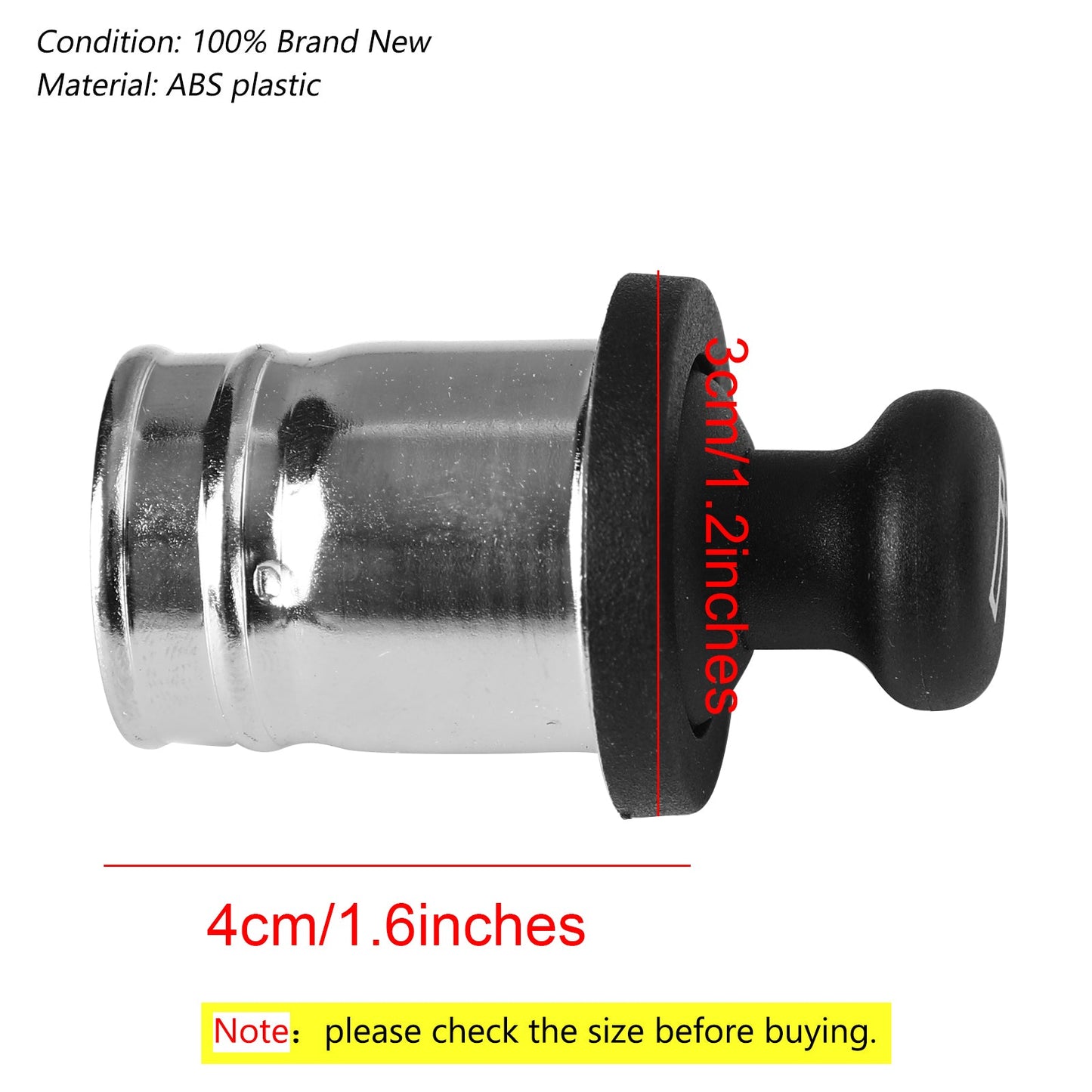 Presa accendisigari per Ford Edge Fiesta C-max Kuga Mustang Ranger generico