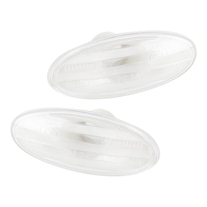 2x Clear Side Marker Lamp Turn Signal Light Housing per Nissan 26160-89900 Generico