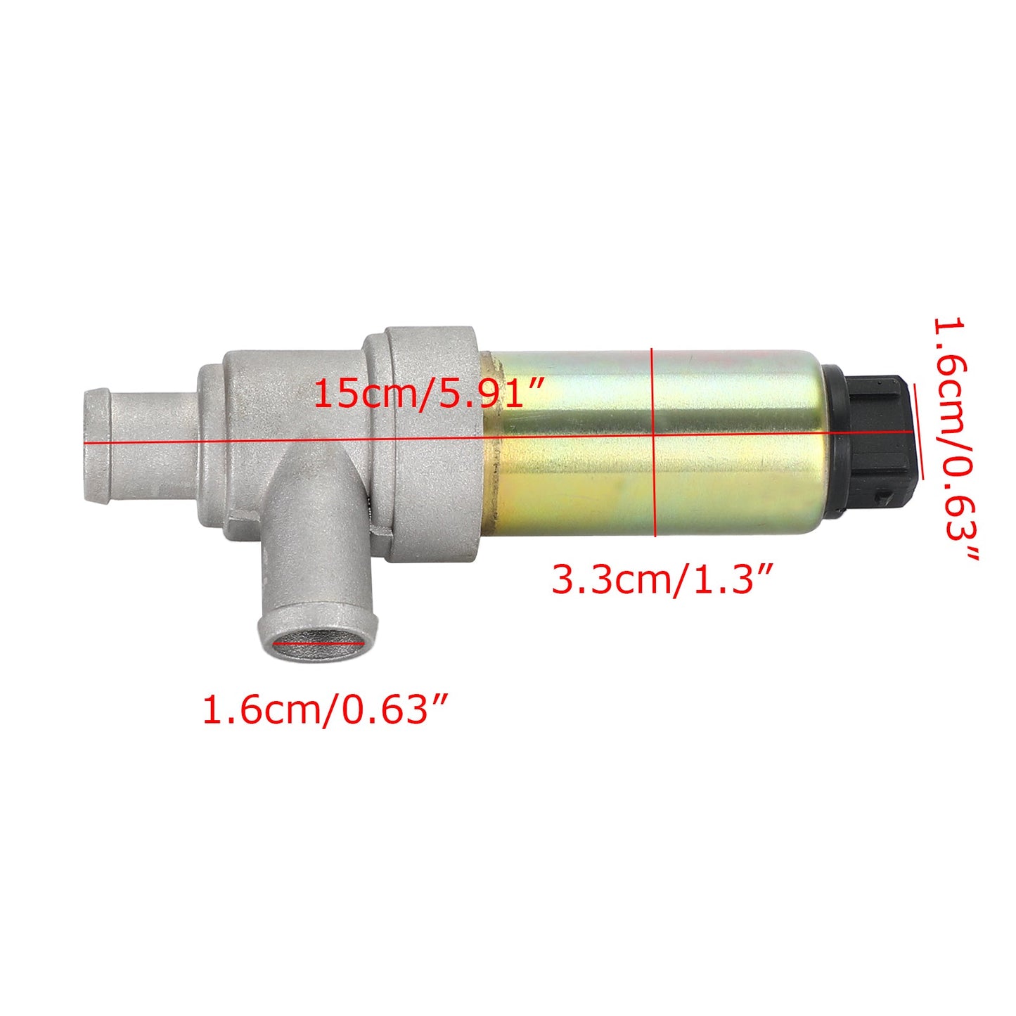 Nuova valvola di controllo del minimo 037906457C AC406 AC4282 2H1423 per 90-96 VW EuroVan Golf Jetta generico