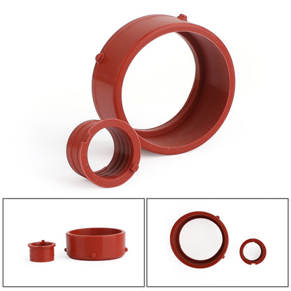 2PCS Motore Sfiato Turbo Guarnizione di Aspirazione Kit Fit Mercedes OM642 Motori 6420940080 Generico