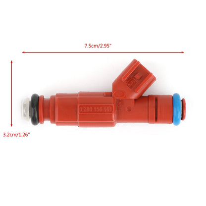 Sostituzione iniettori carburante 12 fori 1Pcs Fit Wrangler Mustang 0280156161 Generico