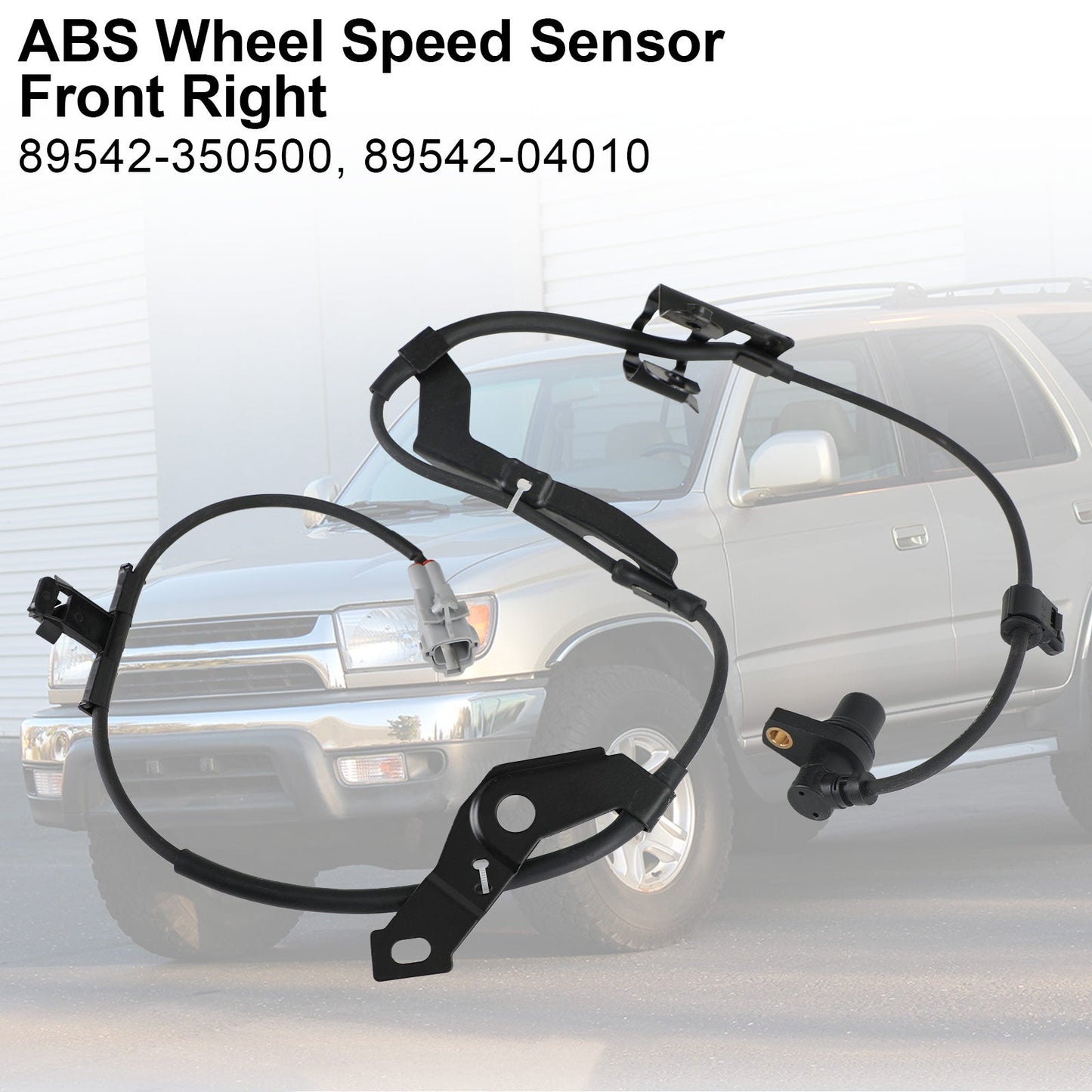 2 x sensore velocità ruota ABS anteriore sinistro e destro per Toyota Tacoma 1998-2004 generico