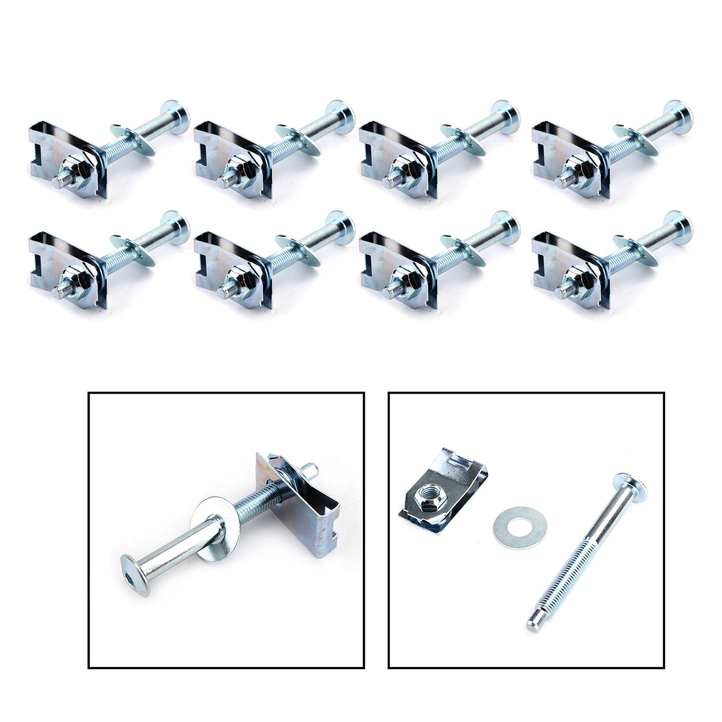 Kit hardware di montaggio letto per 99-14 Ford F250 F350 F450 F550 Super Duty generico
