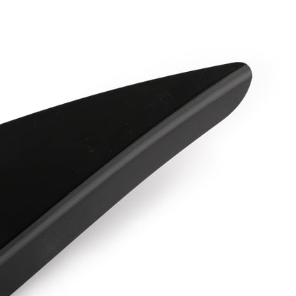4pcs Universal Gloss Bk Car Paraurti Anteriore Pinne Body Splitter Spoiler Canards Generico