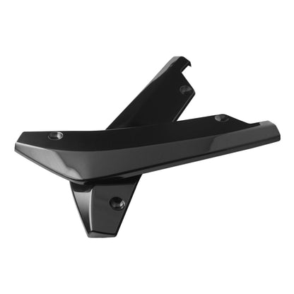 2x Car Auto Paraurti Posteriore Labbro Diffusore Splitter Canard Protector Top Nero Lucido Generico
