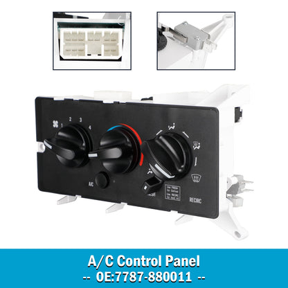 A/C Pannello di Controllo per Mack CH613 CV713 2001-2005 7787-880011 850-7450 11-1225 Generico