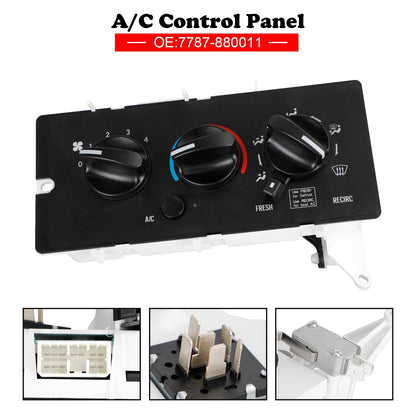 A/C Pannello di Controllo per Mack CH613 CV713 2001-2005 7787-880011 850-7450 11-1225 Generico