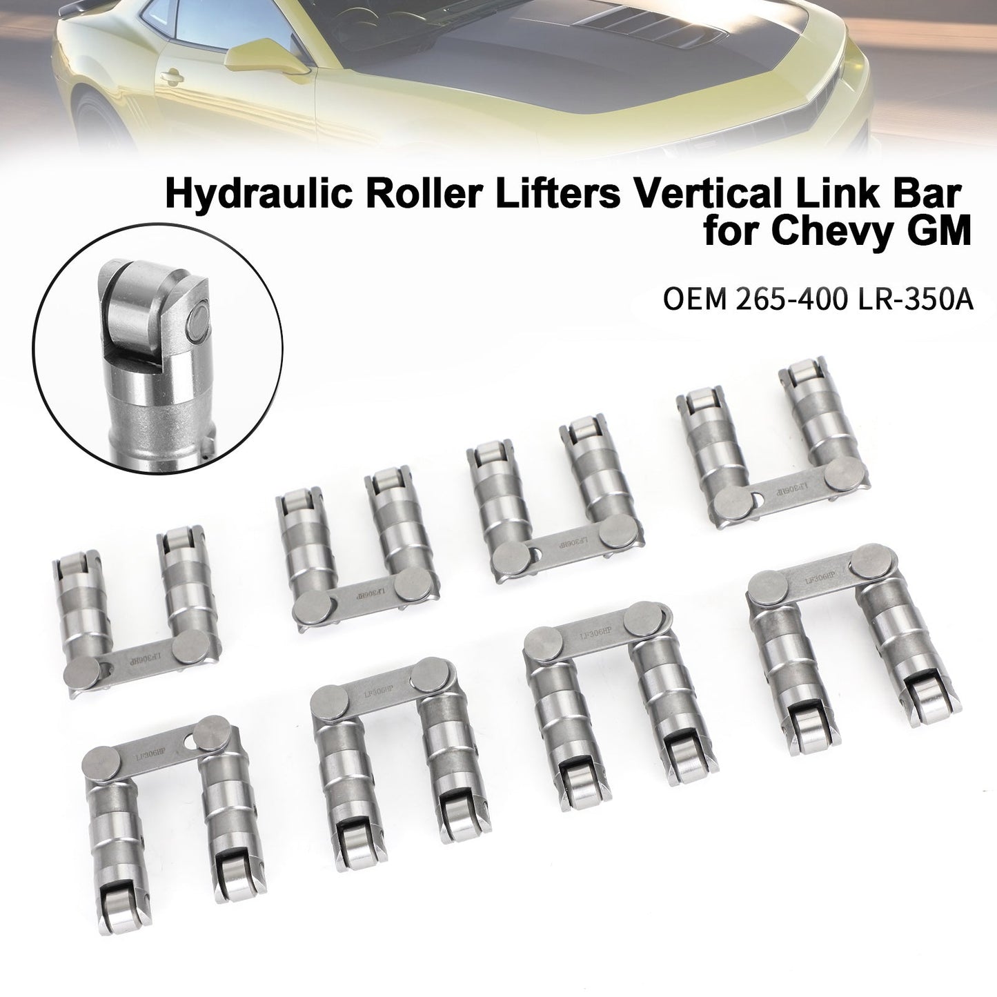 Barra di collegamento verticale dei sollevatori a rulli meccanici solidi Chevrolet GM 265-400 LR-350A